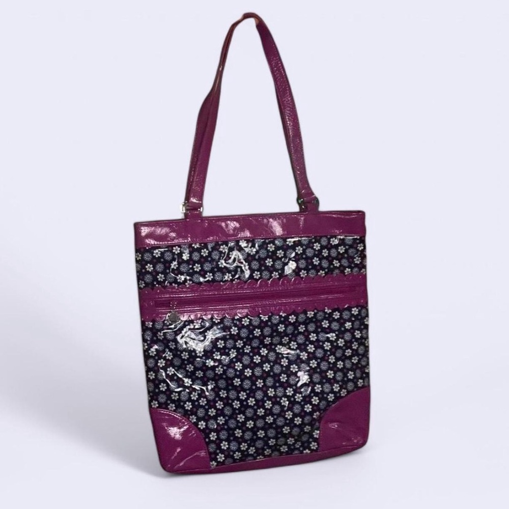 Vintage latex Frill Vera Bradley Purse.